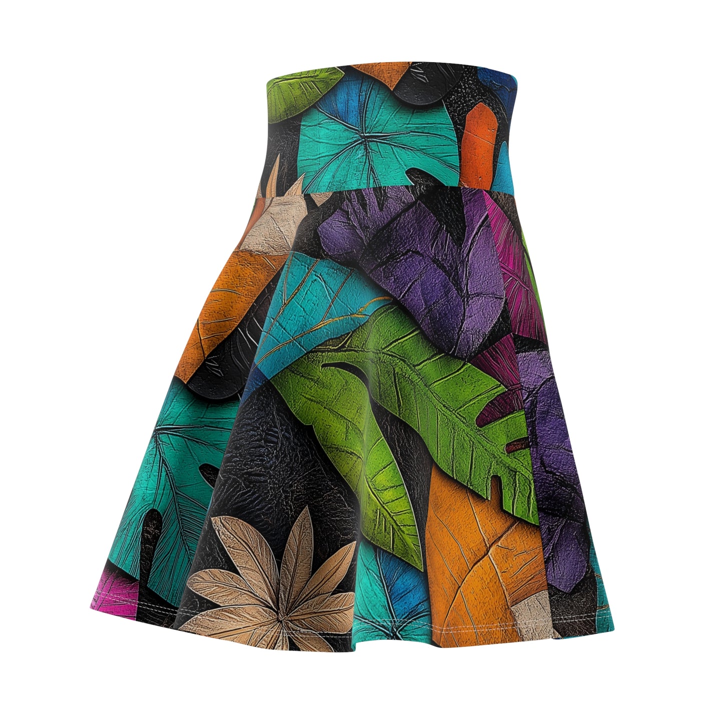 Tropical Vibrance Skater Skirt