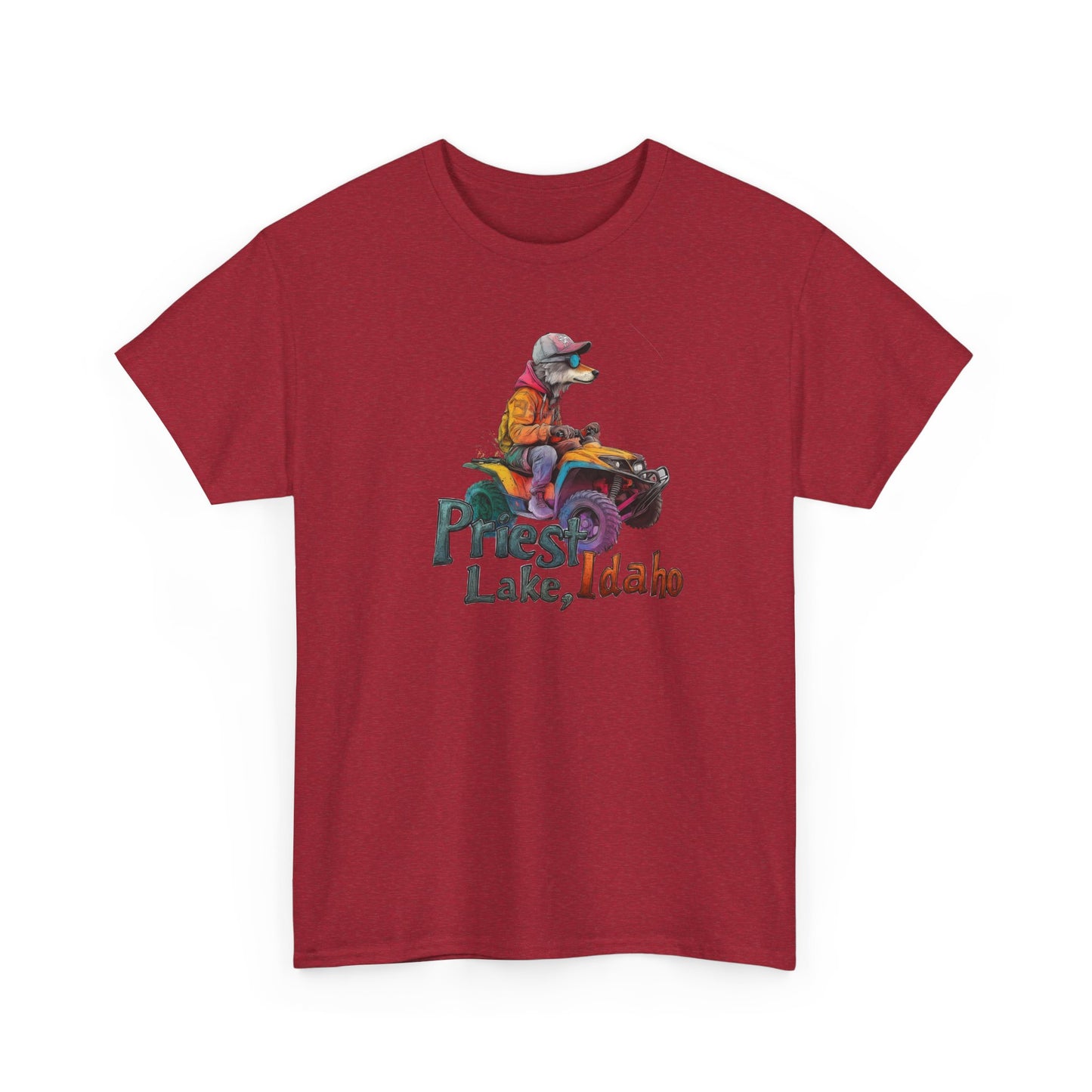 Priest Lake Wolf Quad 1 T-shirt