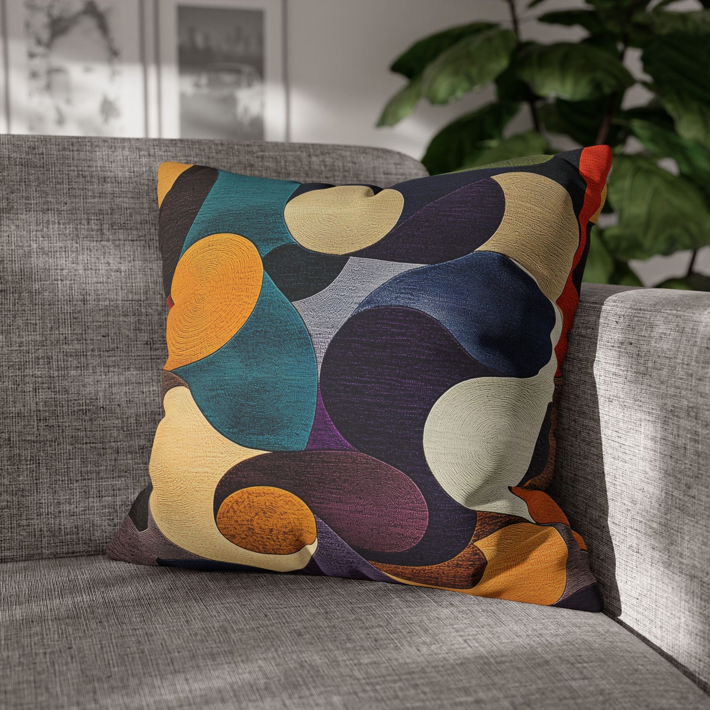 Cosmic Tapestry- Square Polyester Pillowcase