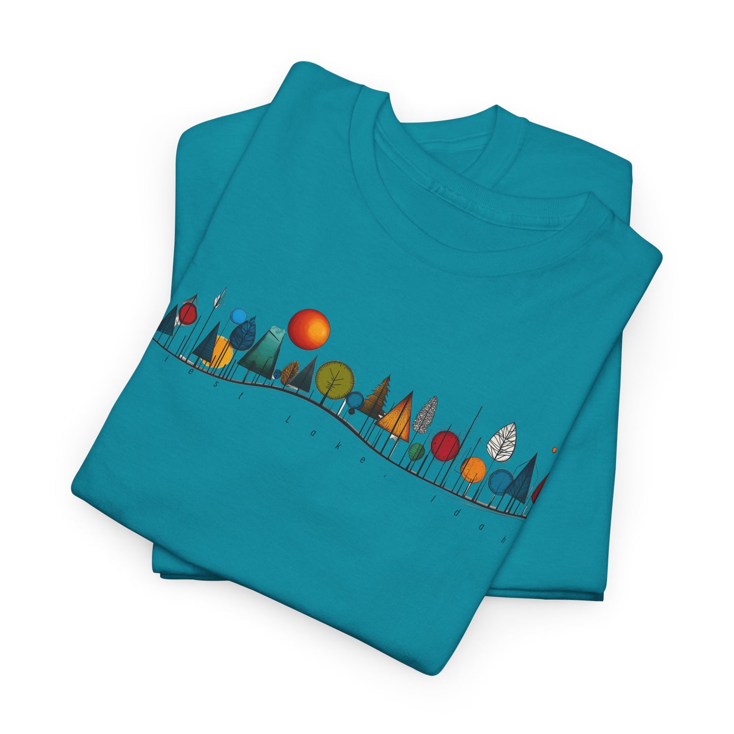 Priest Lake Natural Geometry 5 T-shirt