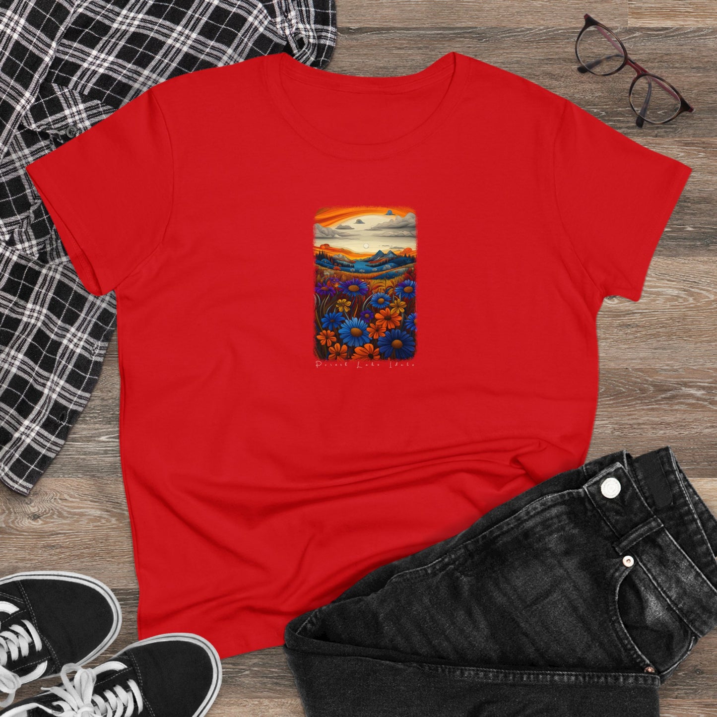 Priest Lake Colors Midweight Cotton Tee