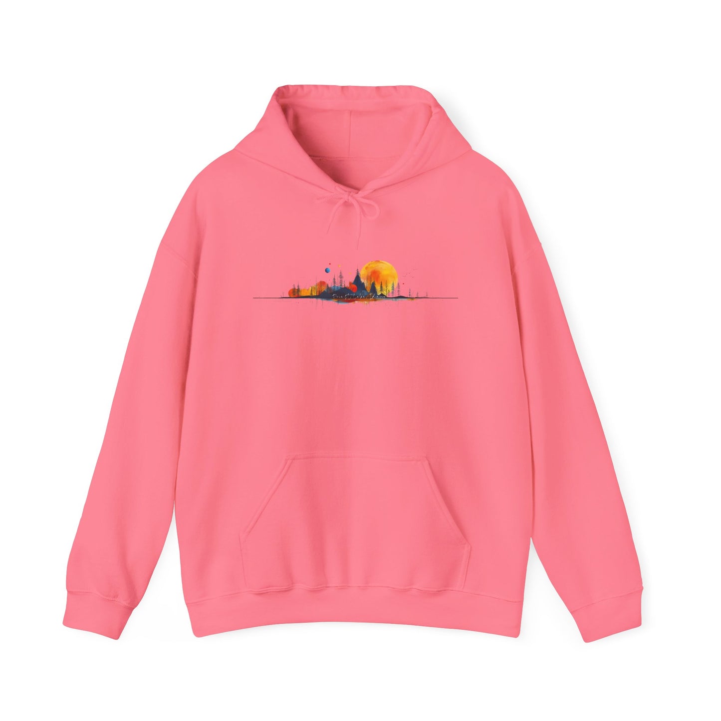Priest Lake Geometry 4 Hoodie