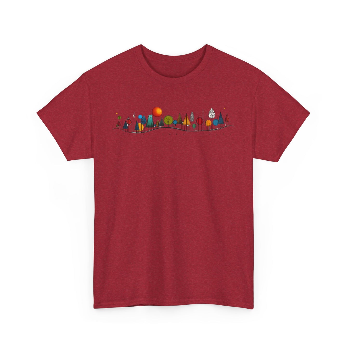 Priest Lake Natural Geometry 5 T-shirt
