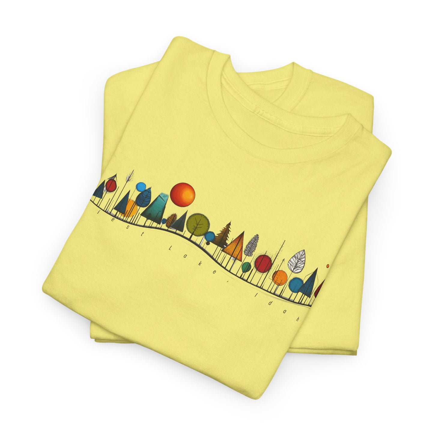 Priest Lake Natural Geometry 5 T-shirt