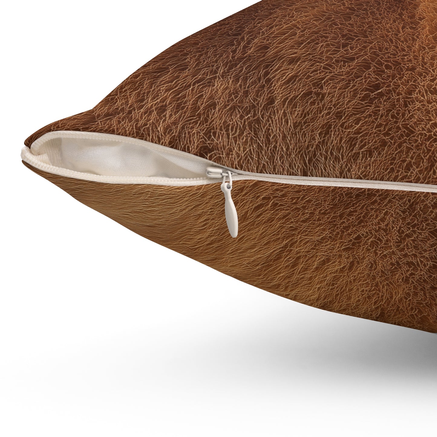 Priest Lake Mountain Lion Polyester Pillow