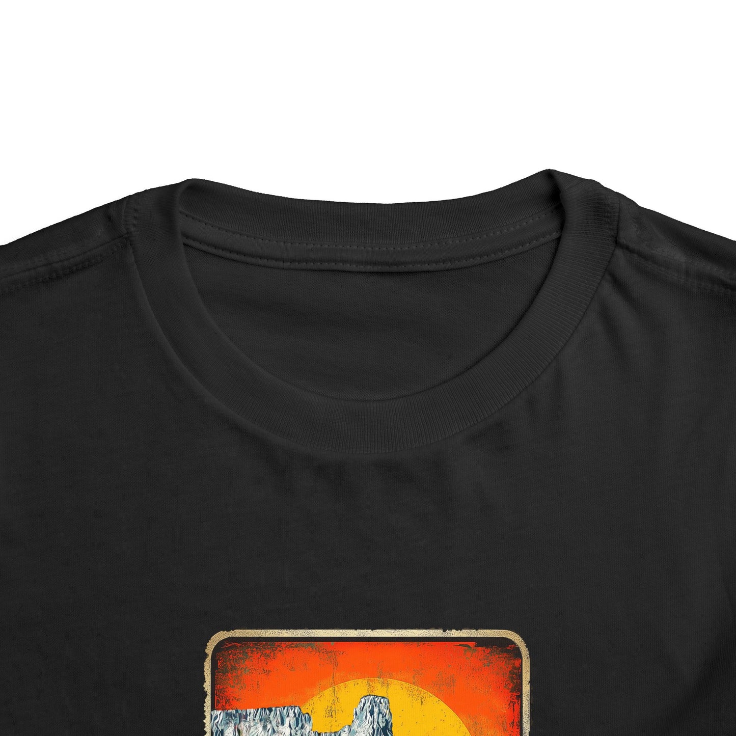 Priest Lake Iconic Chimney Rock Toddler Short Sleeve Tee