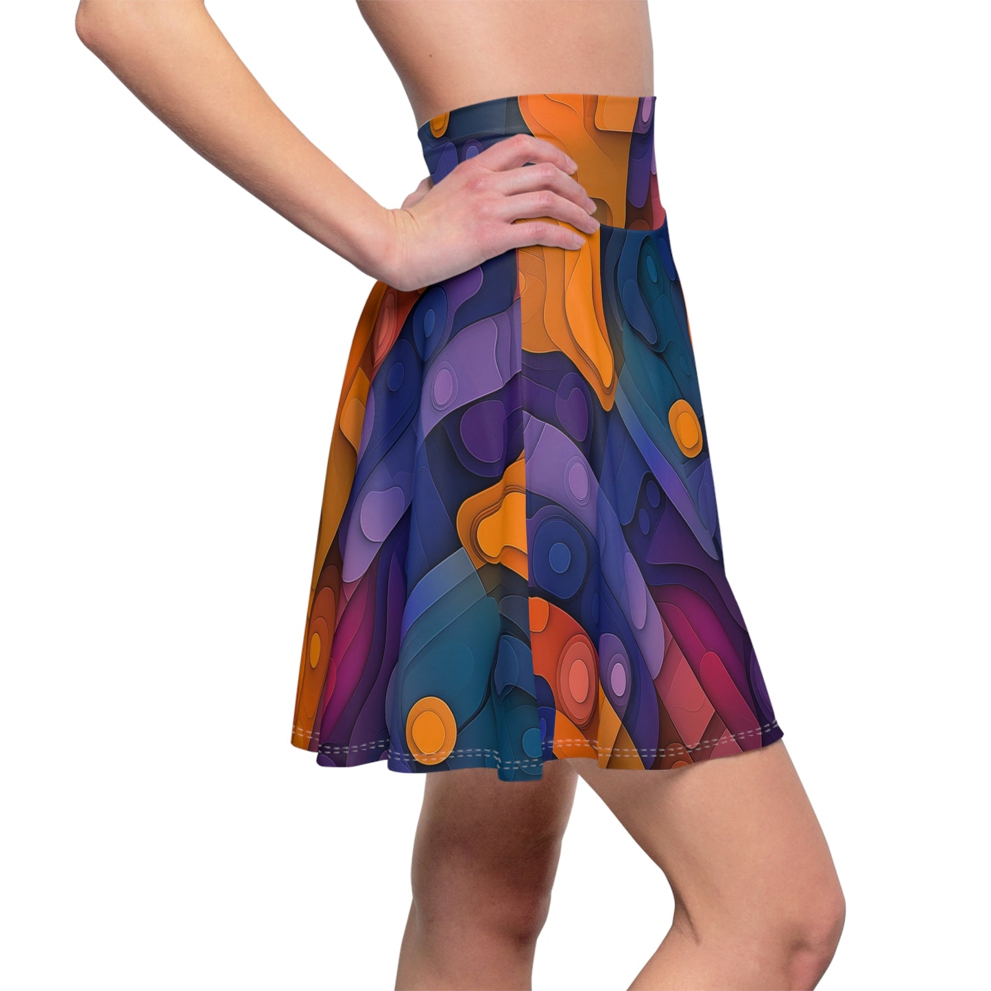 Liquid Dreams Skater Skirt