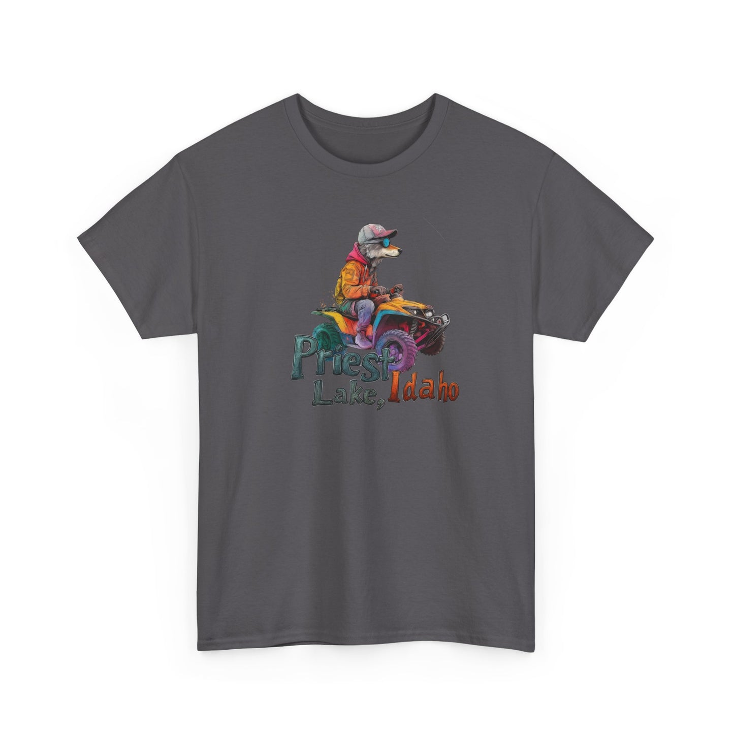 Priest Lake Wolf Quad 1 T-shirt