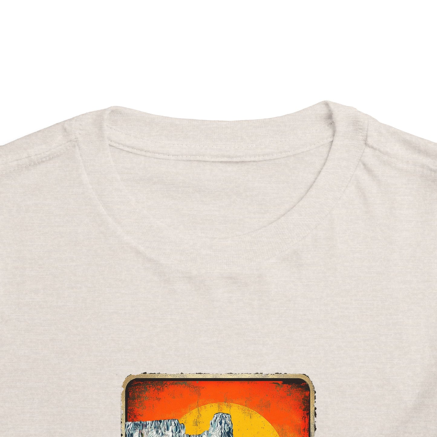 Priest Lake Iconic Chimney Rock Toddler Short Sleeve Tee