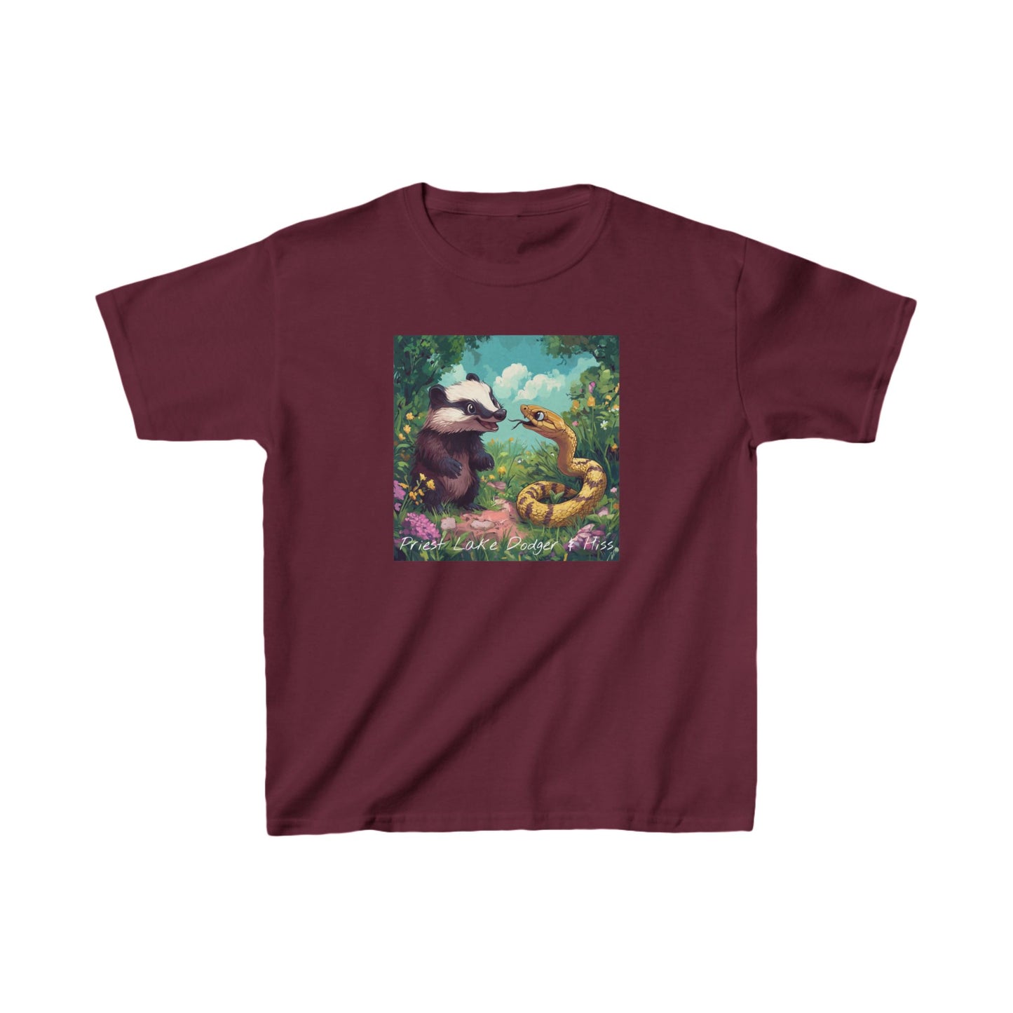 Priest Lake Dodger & Hiss Kids T-shirt