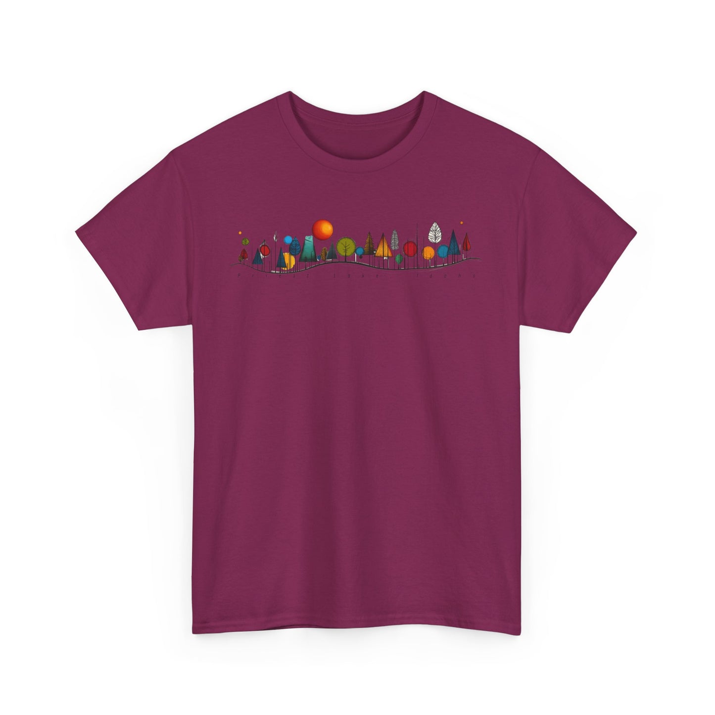 Priest Lake Natural Geometry 5 T-shirt