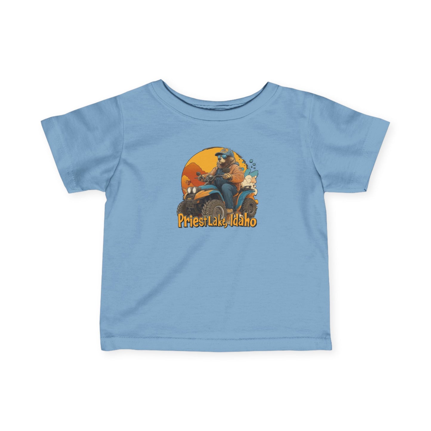 Priest Lake Bear Quad Infant Jersey Tee