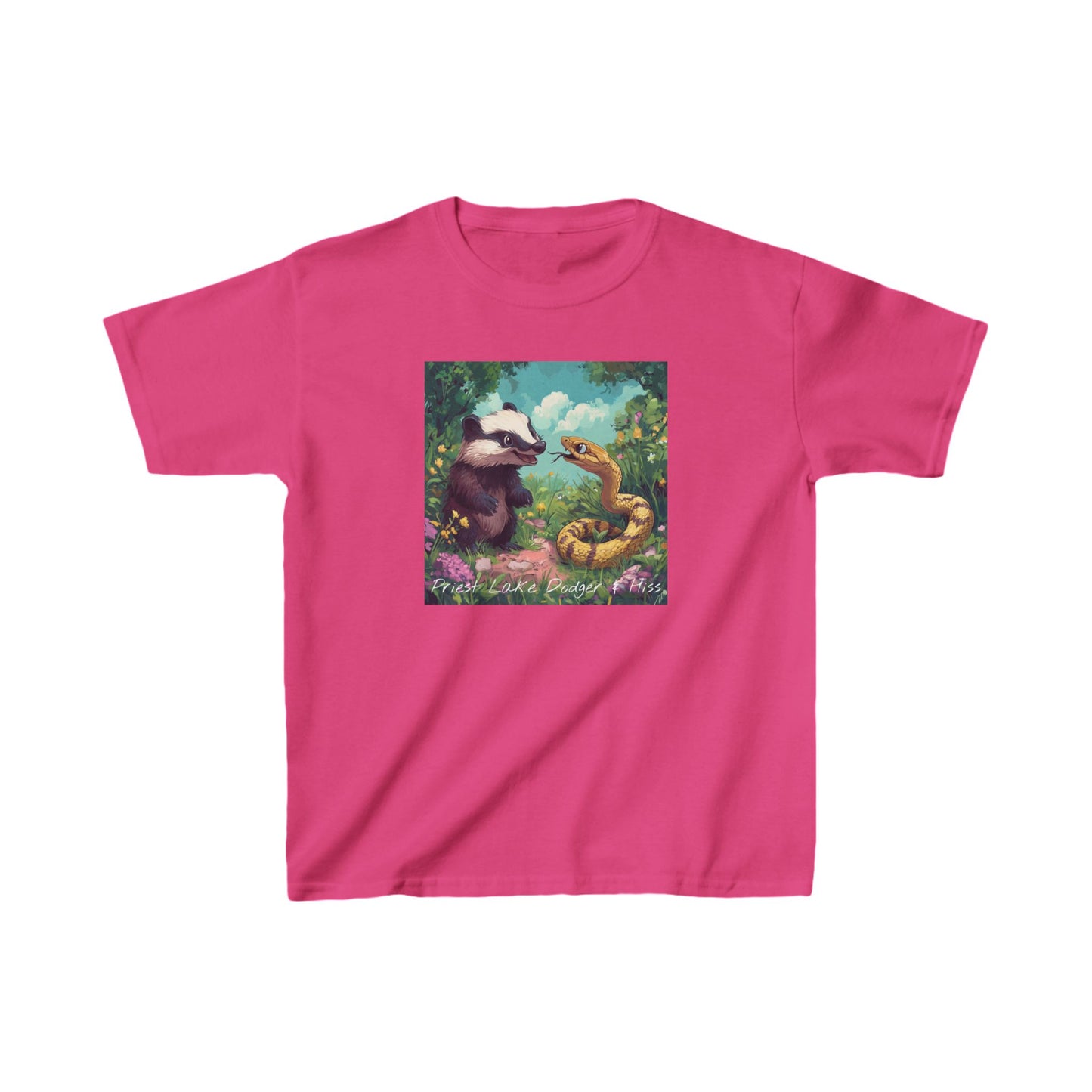 Priest Lake Dodger & Hiss Kids T-shirt