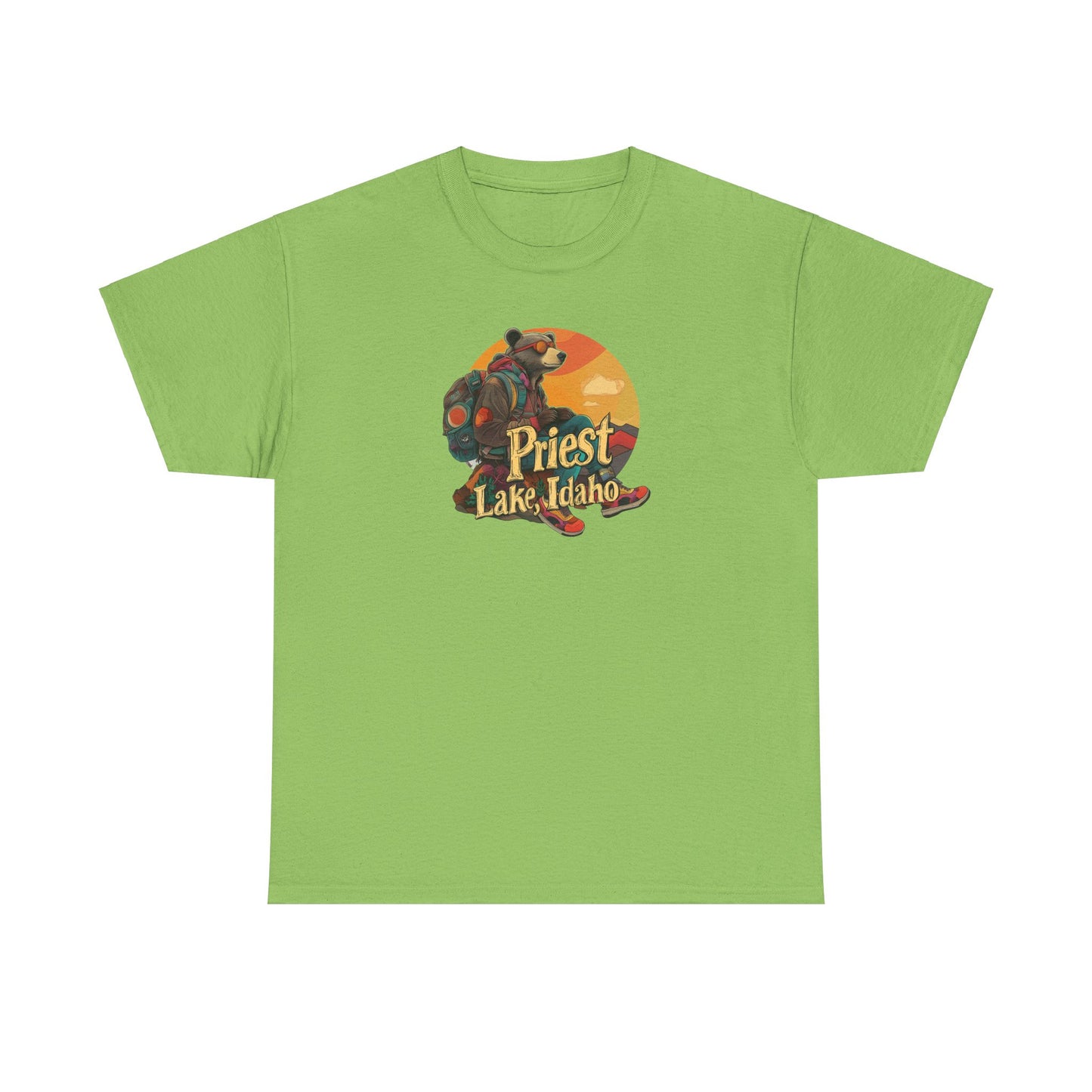 Priest Lake Hiker Bear 1 T-shirt