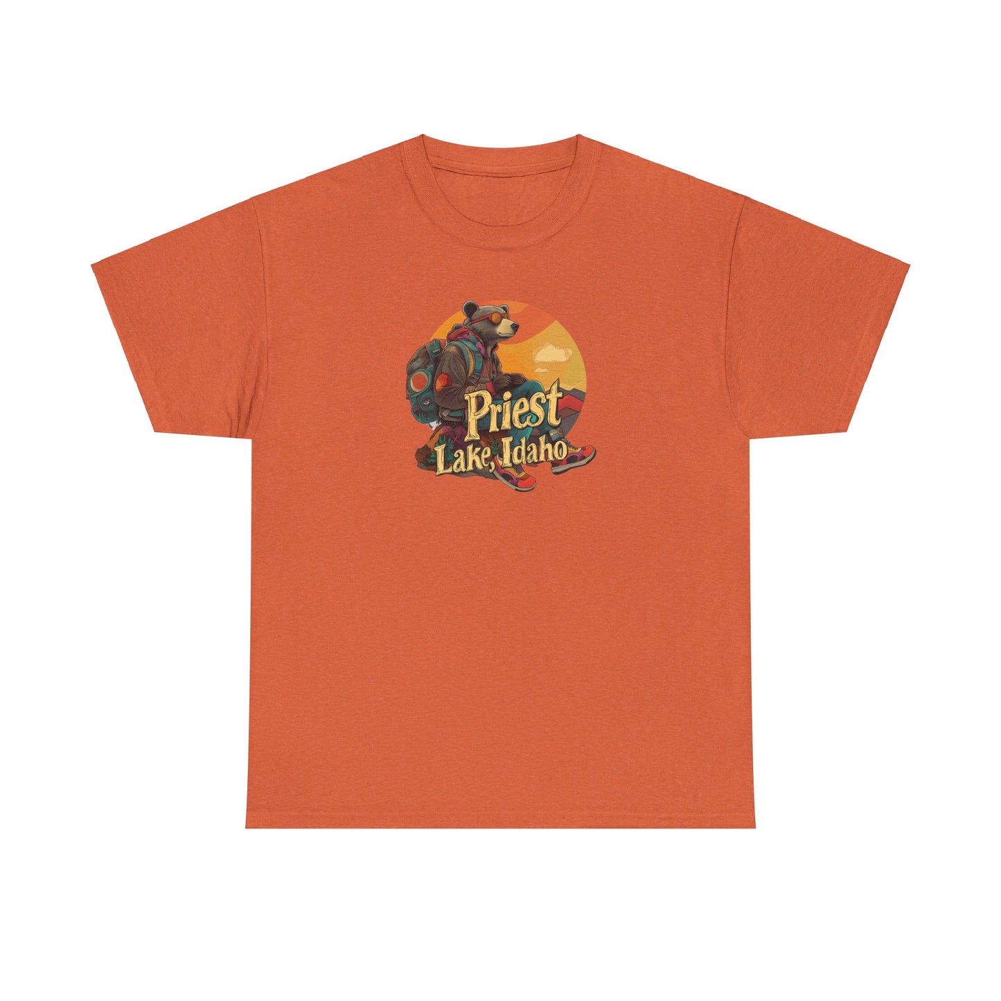 Priest Lake Hiker Bear 1 T-shirt