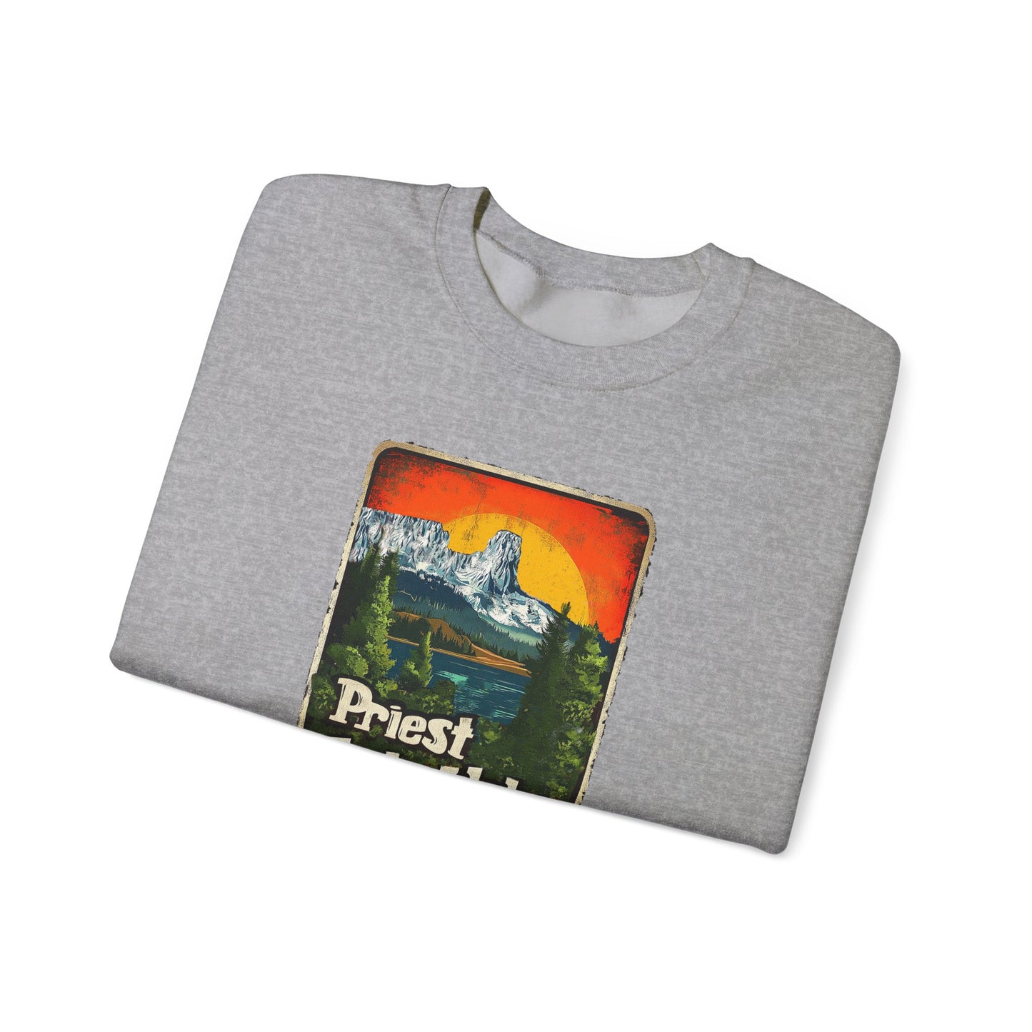 Iconic Chimney Rock Unisex Heavy Blend™ Crewneck Sweatshirt
