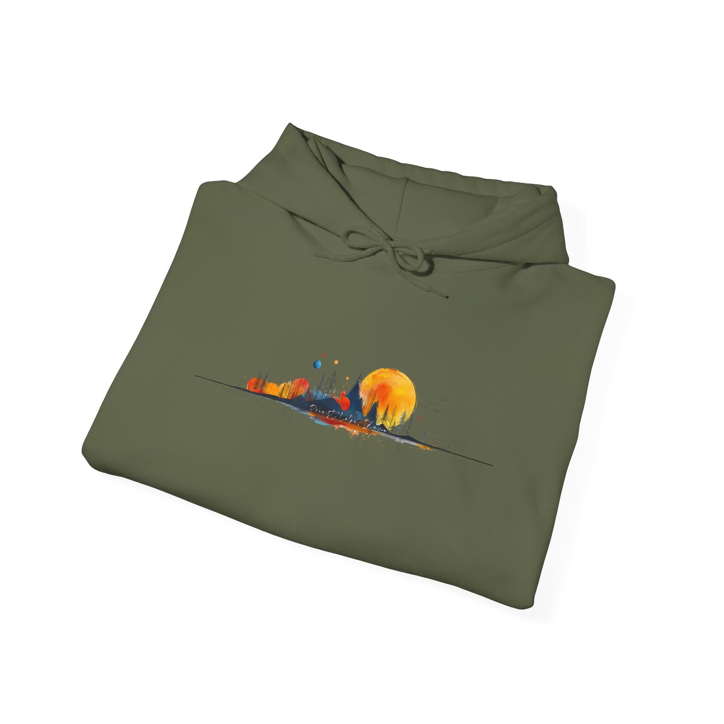 Priest Lake Geometry 4 Hoodie
