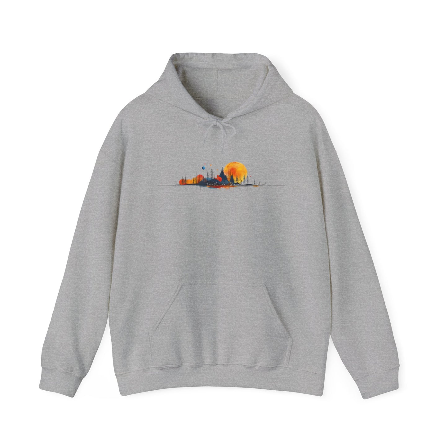 Priest Lake Geometry 4 Hoodie