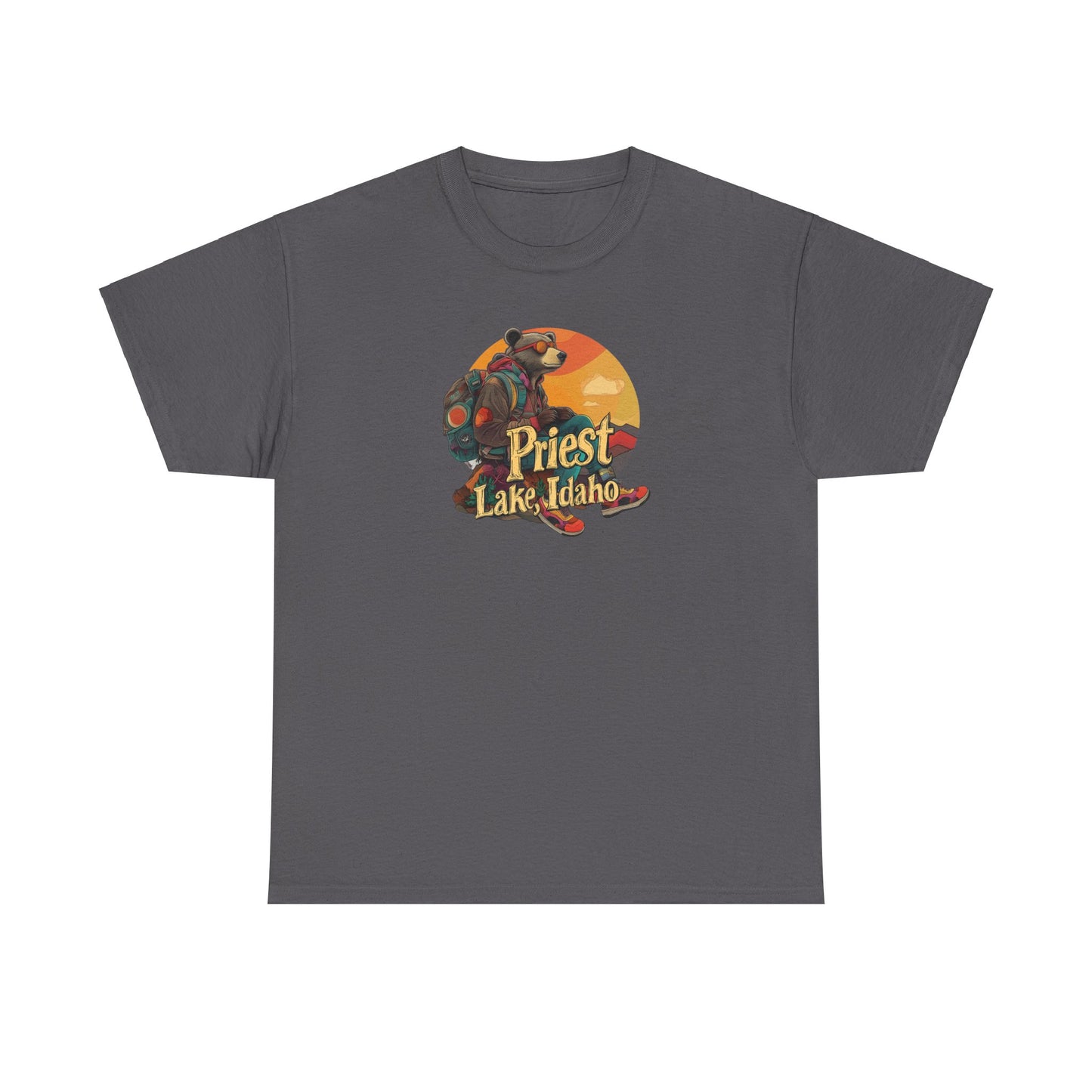 Priest Lake Hiker Bear 1 T-shirt