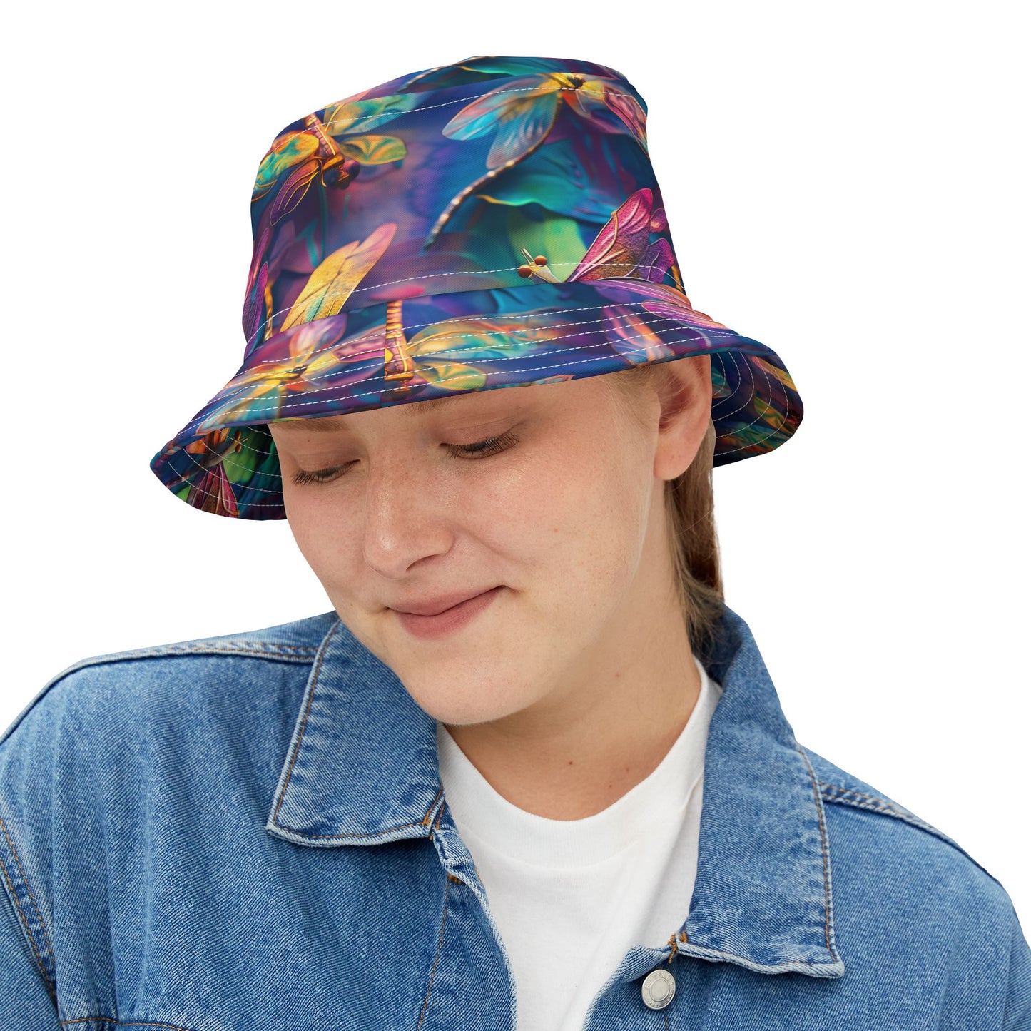 Priest Lake Dragon Fly Bucket Hat
