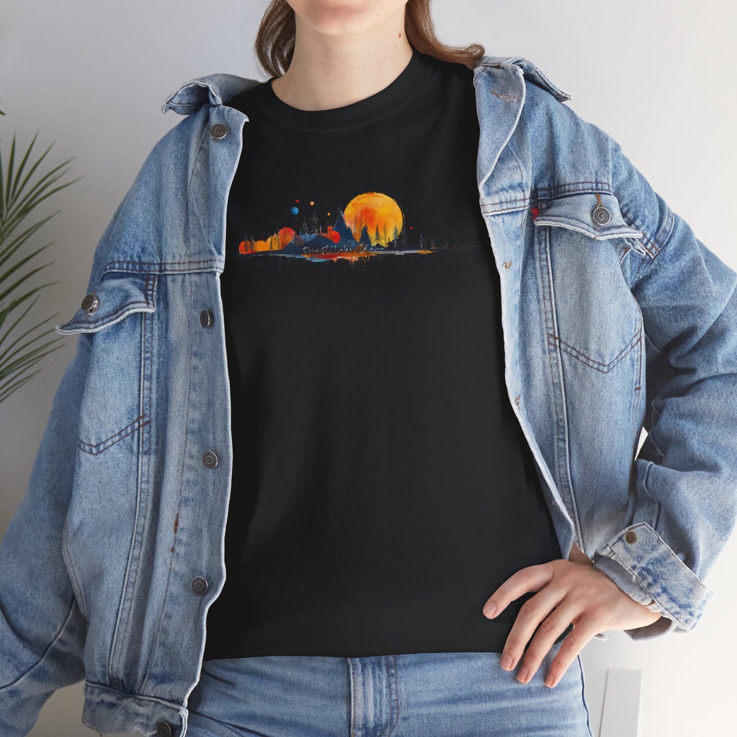 Priest Lake Natural Geometry 4 T-shirt
