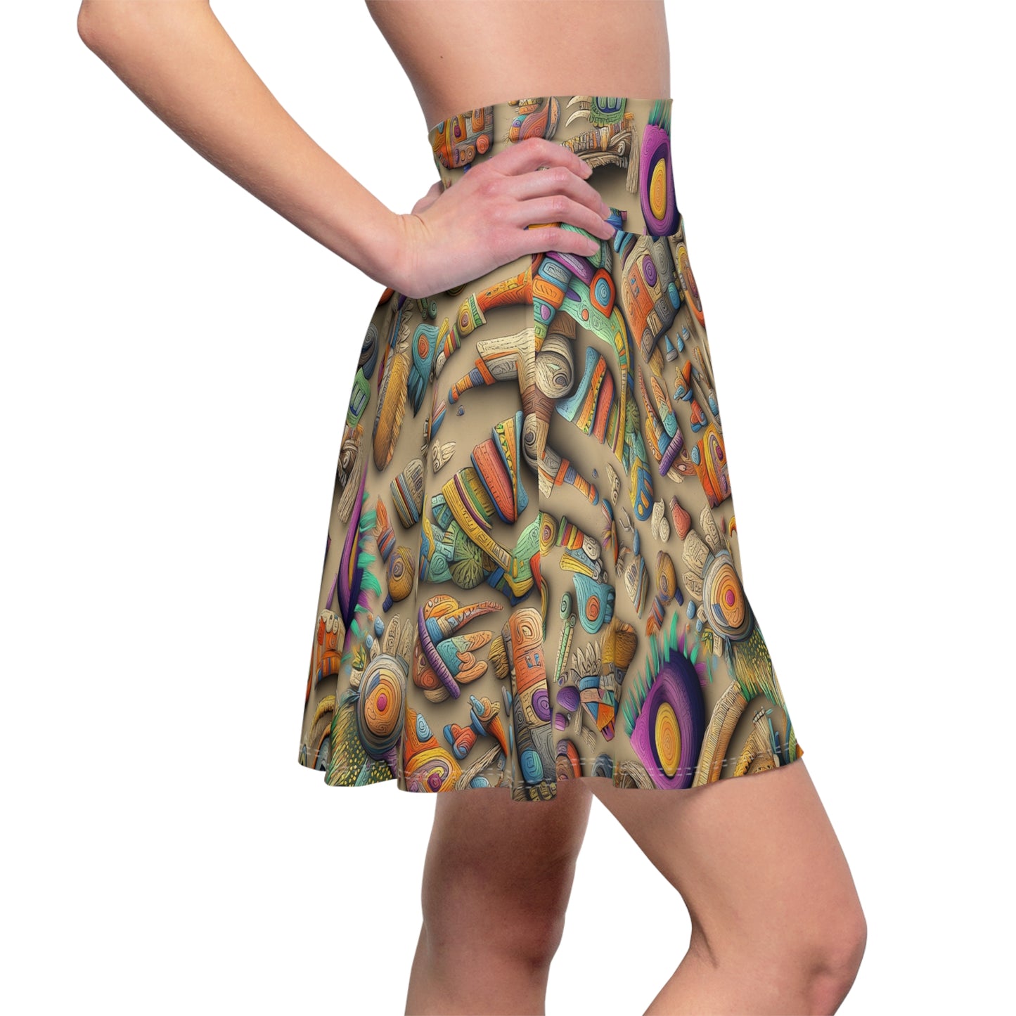 Whimsical Menagerie Skater Skirt