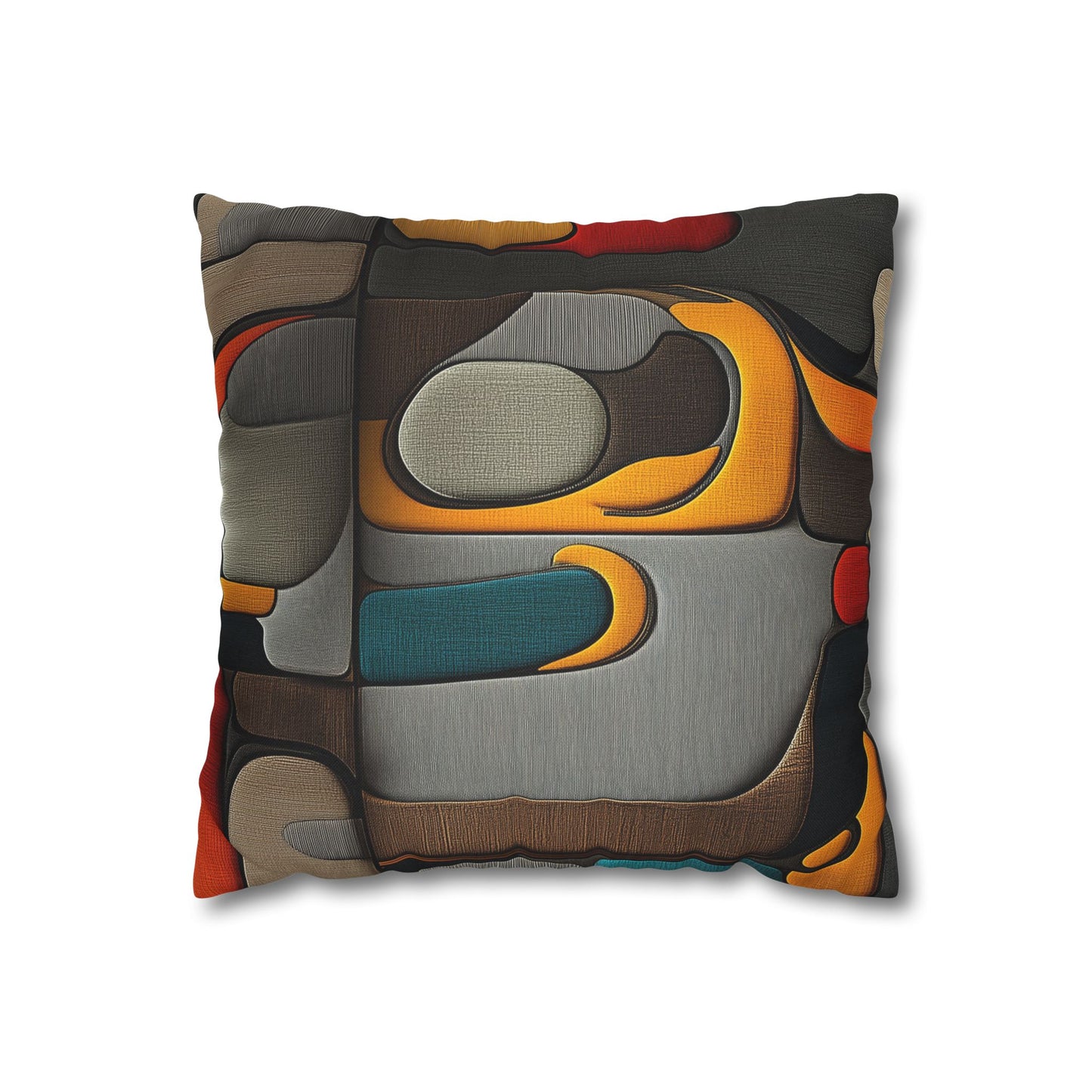 Interlocking Dreams - Square Polyester Pillowcase