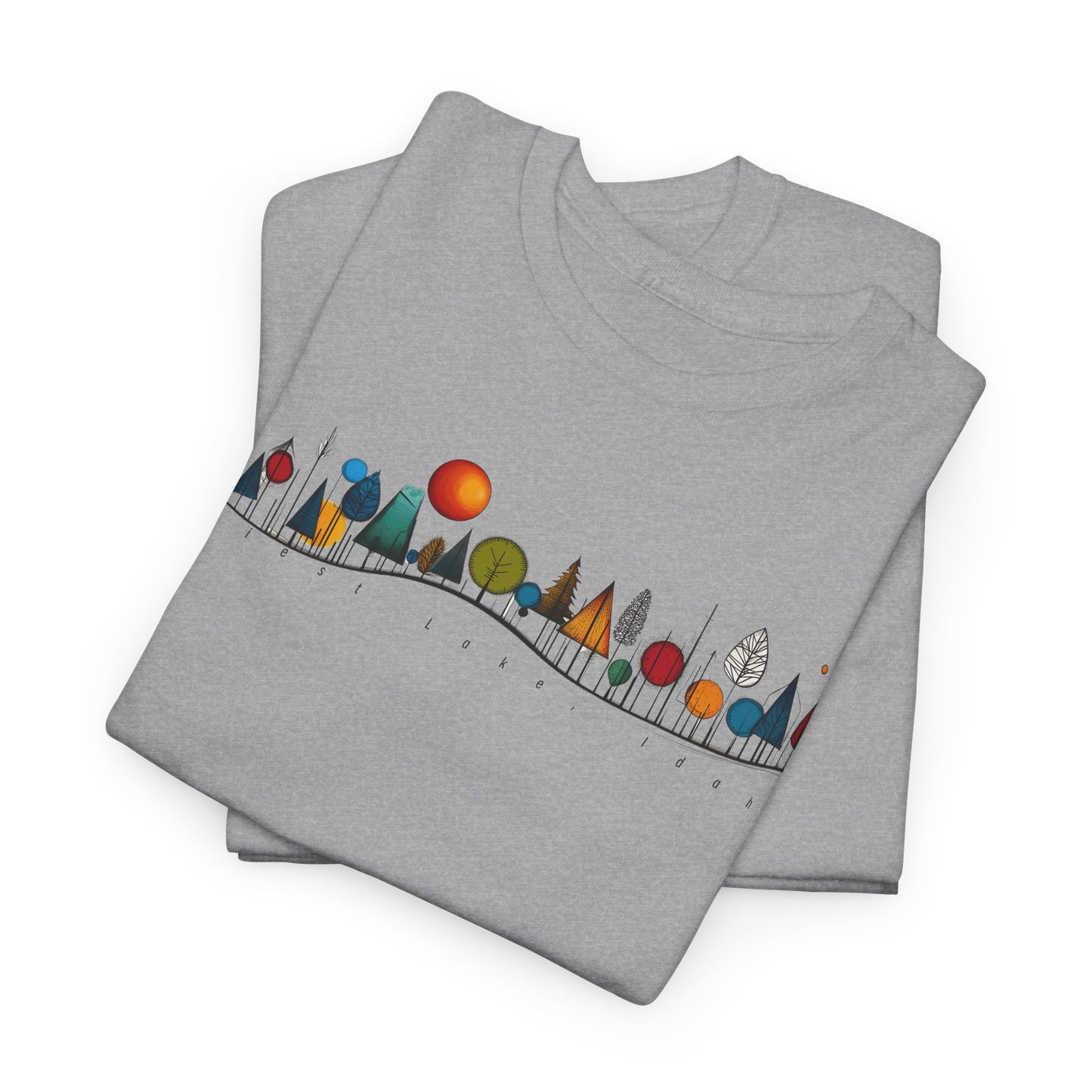 Priest Lake Natural Geometry 5 T-shirt