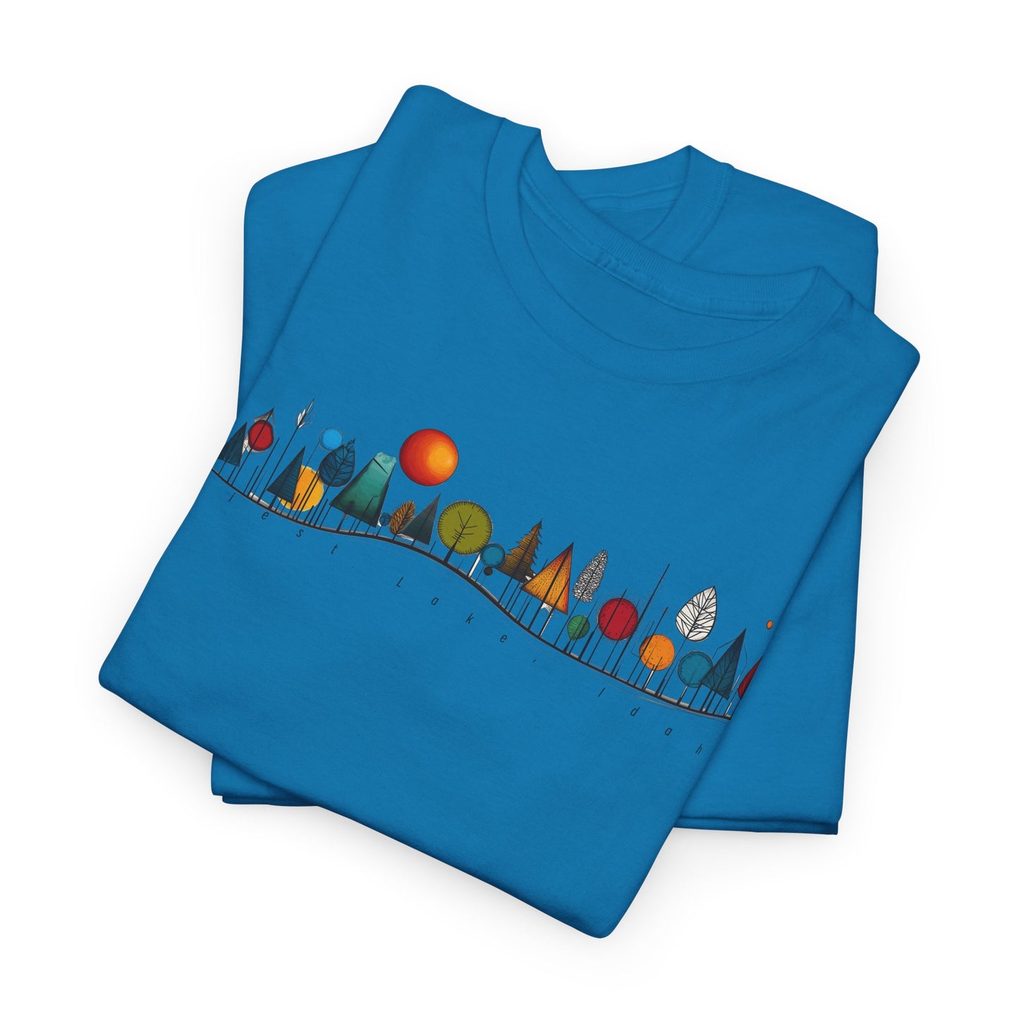 Priest Lake Natural Geometry 5 T-shirt