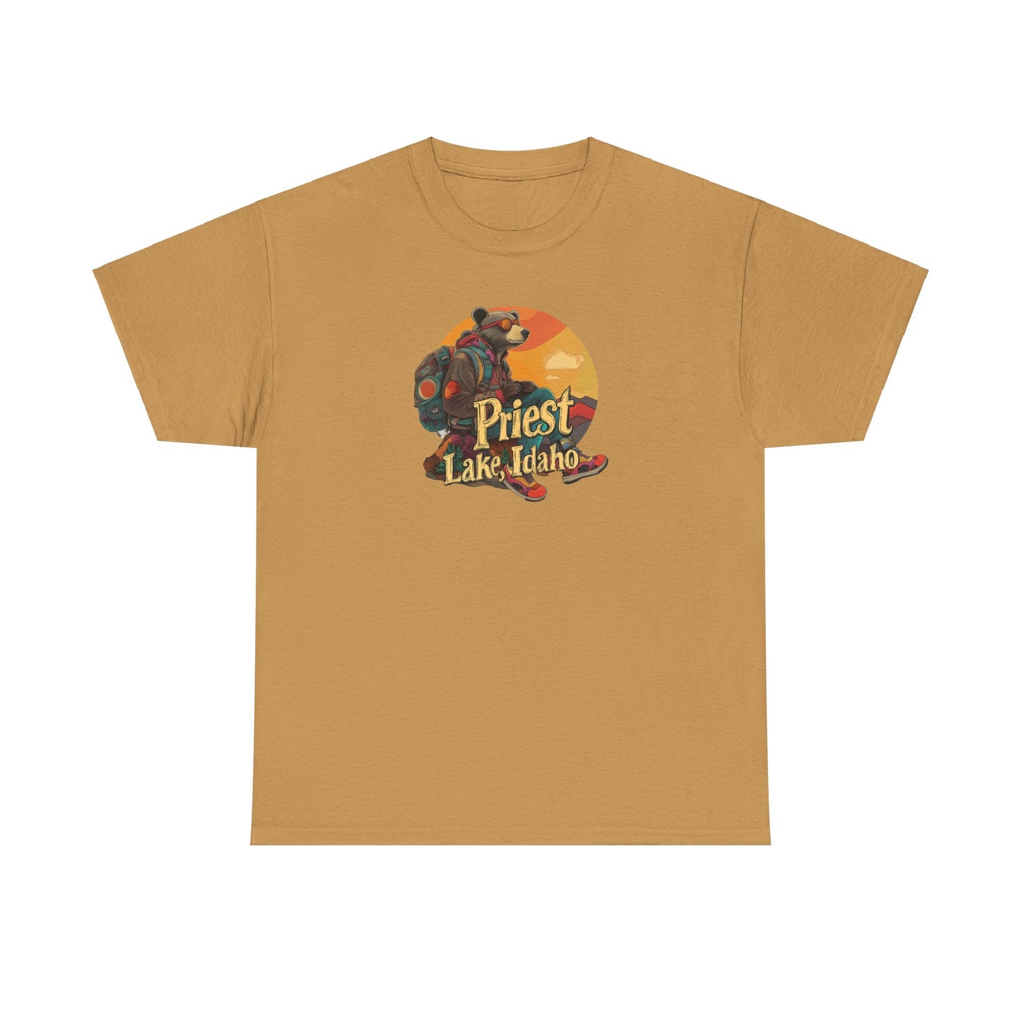 Priest Lake Hiker Bear 1 T-shirt