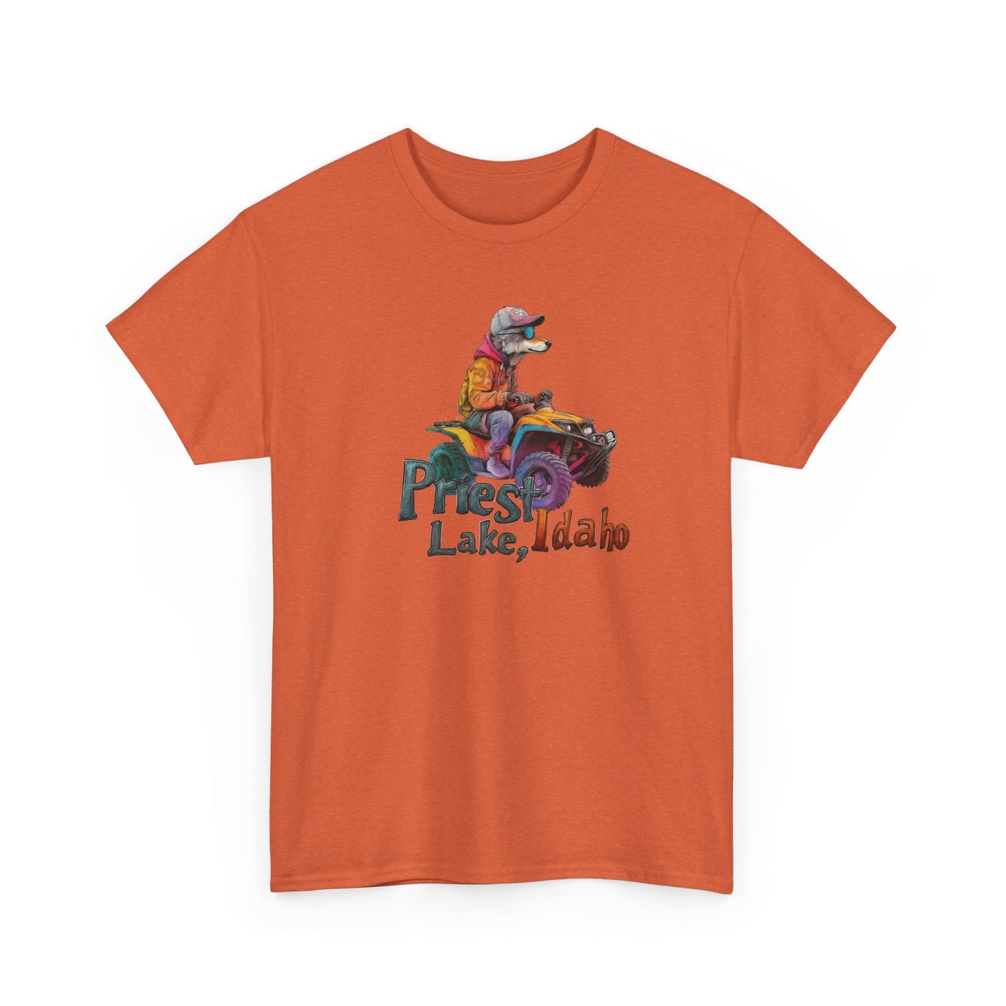 Priest Lake Wolf Quad 1 T-shirt