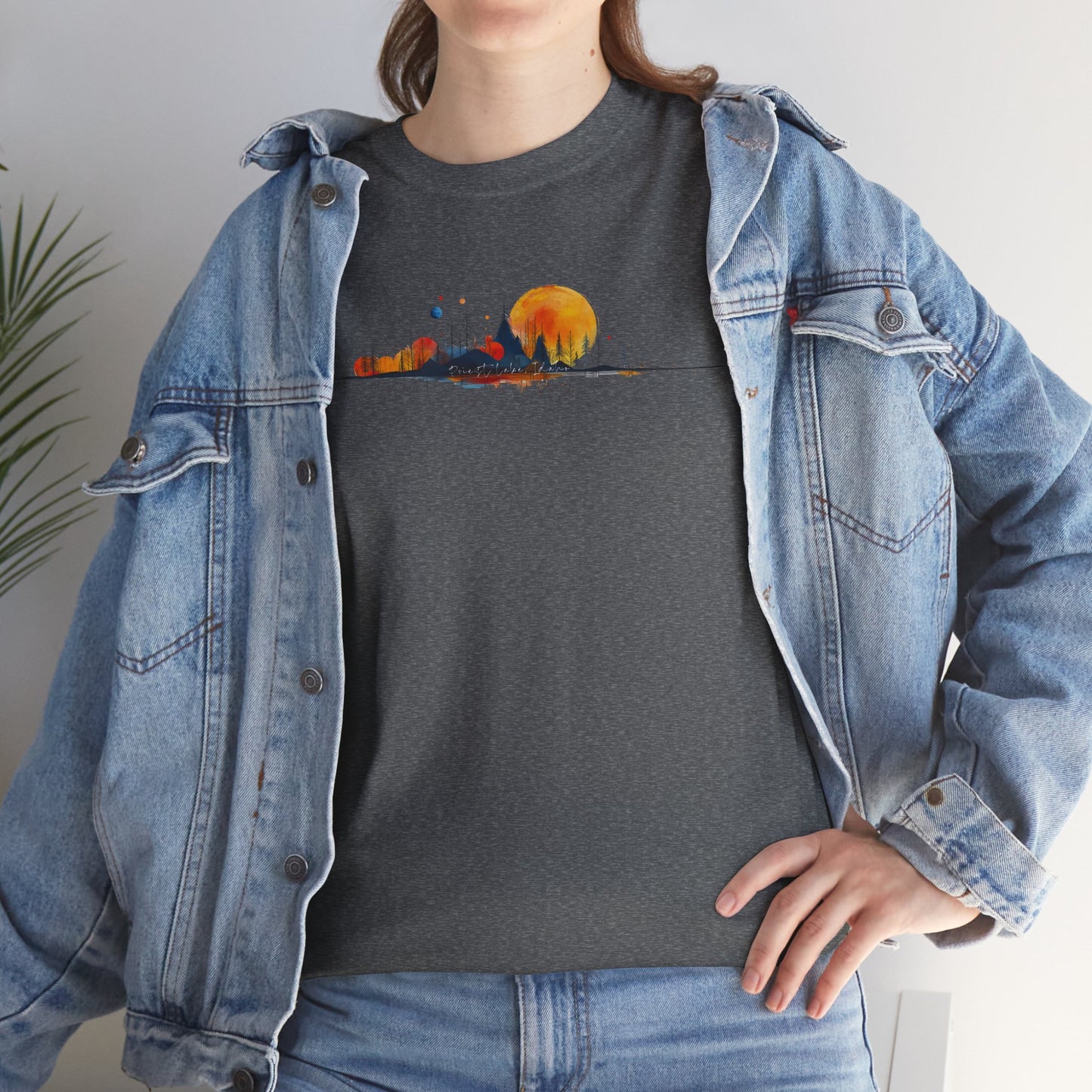 Priest Lake Natural Geometry 4 T-shirt