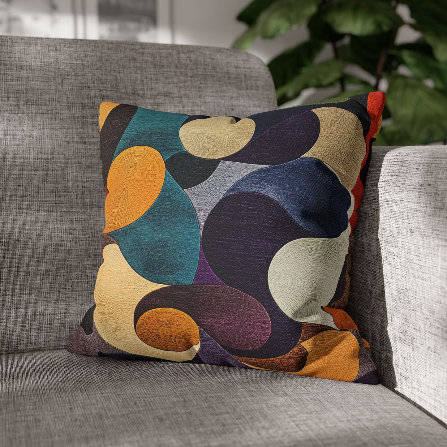 Cosmic Tapestry- Square Polyester Pillowcase