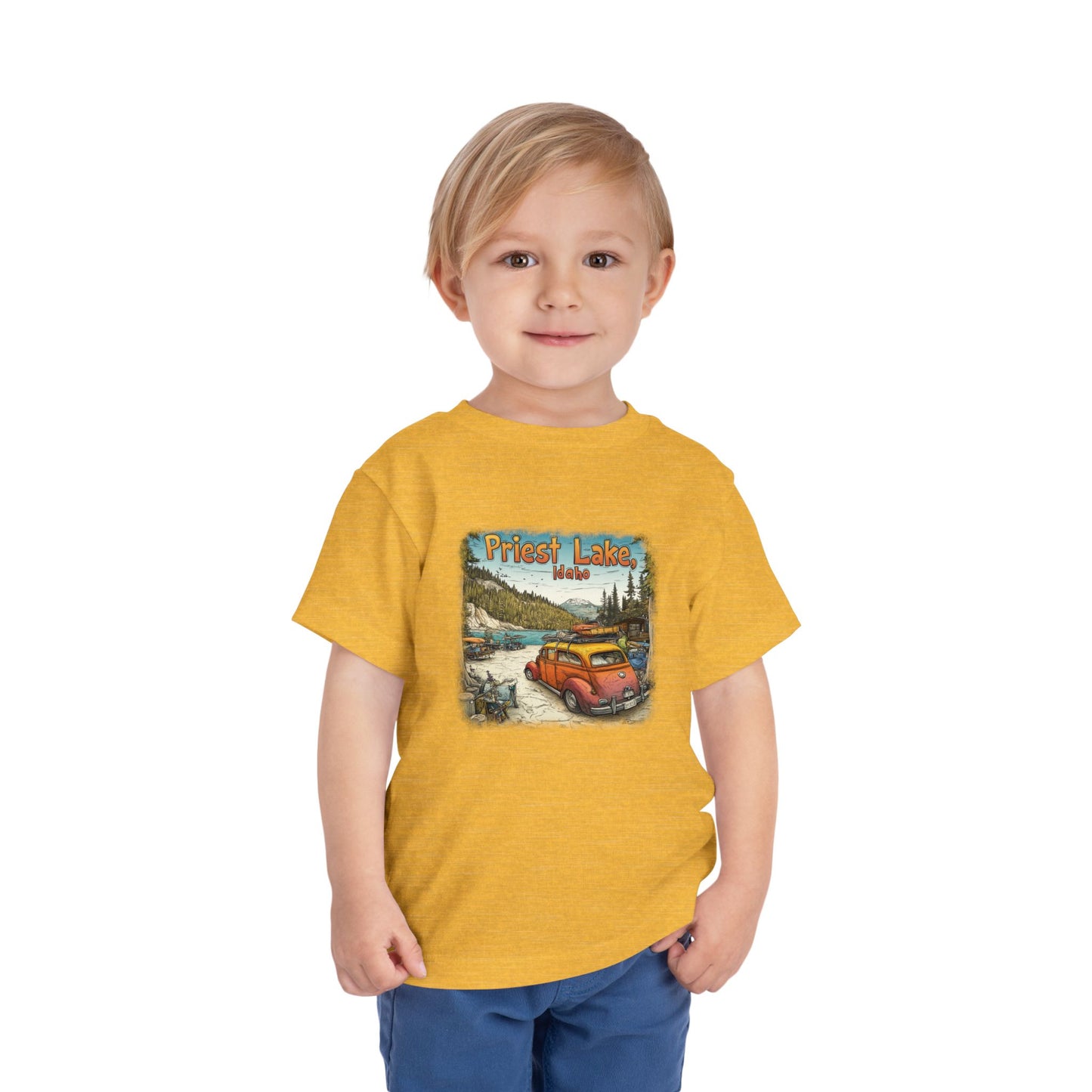 Priest Lake Woody Toddler Short Sleeve Tee