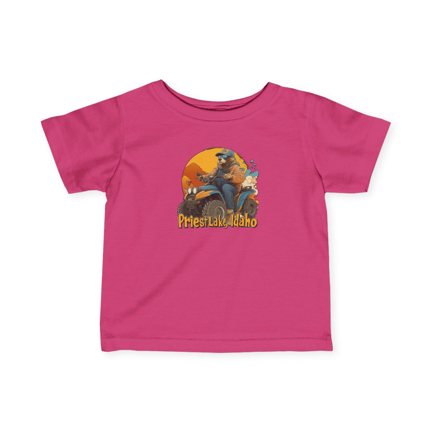 Priest Lake Bear Quad Infant Jersey Tee