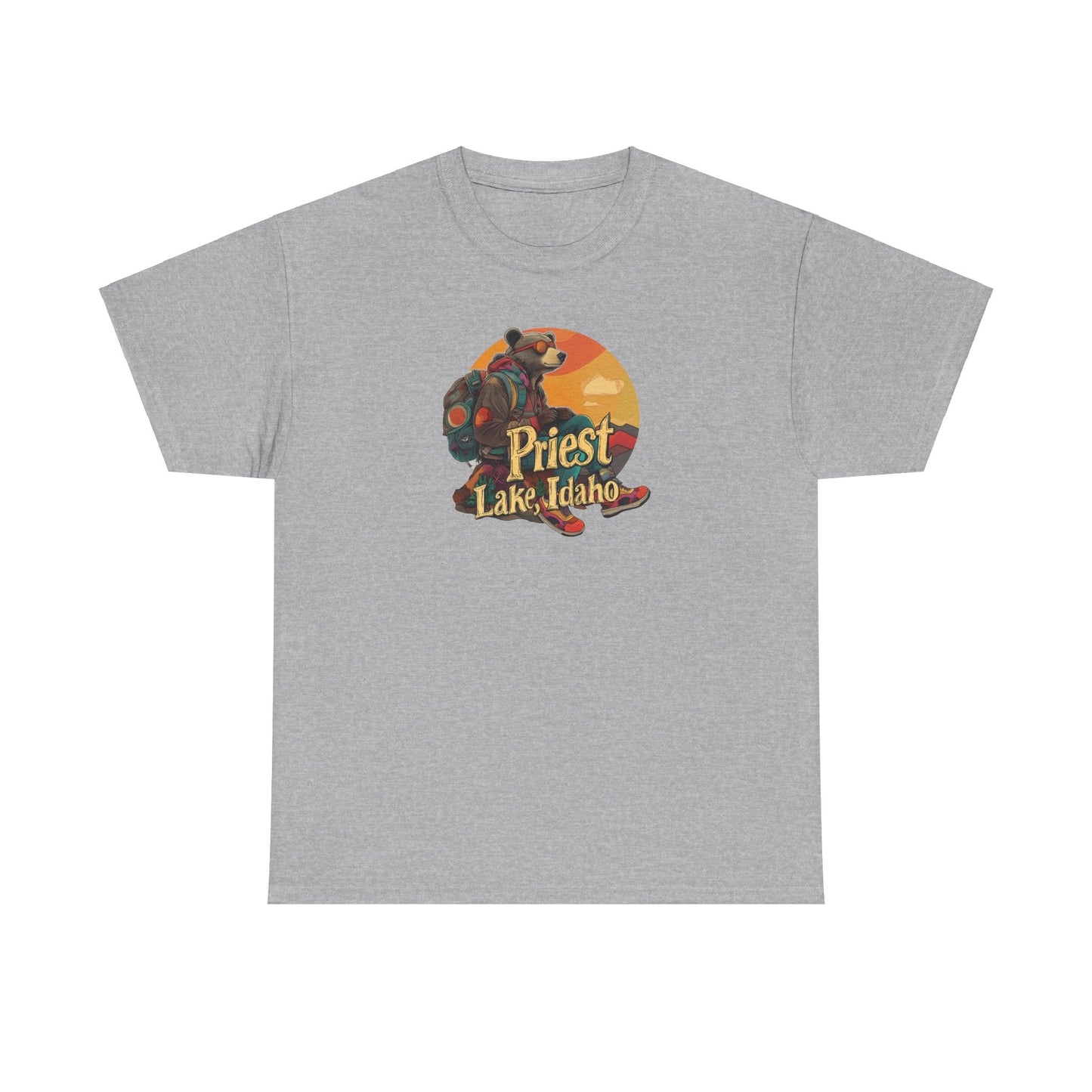 Priest Lake Hiker Bear 1 T-shirt