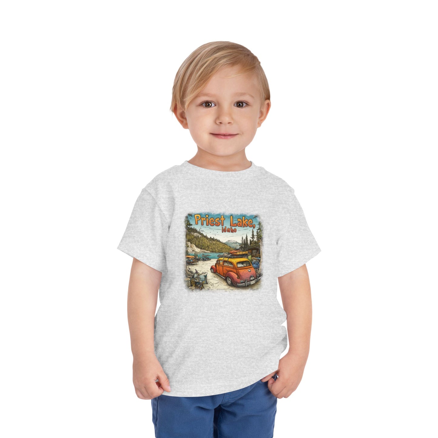 Priest Lake Woody Toddler Short Sleeve Tee
