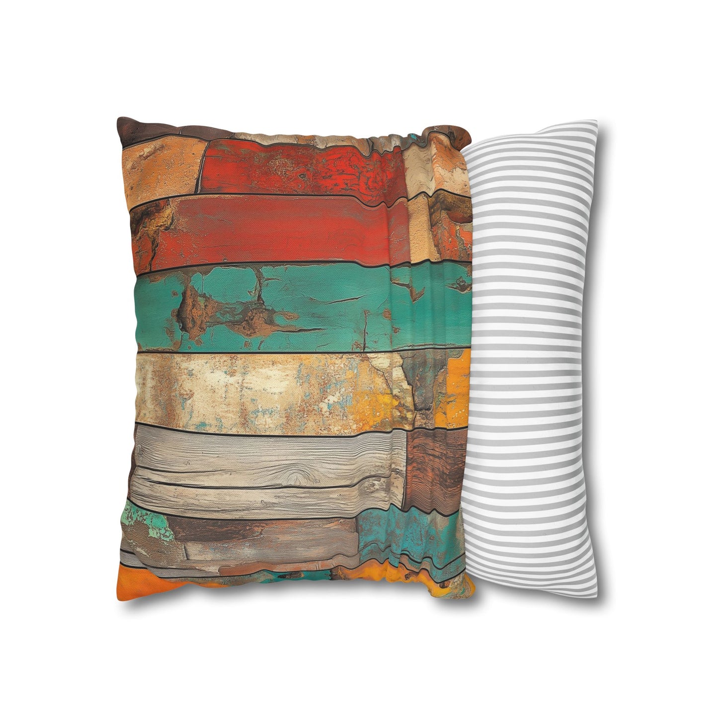 Weathered Dreams - Square Polyester Pillowcase