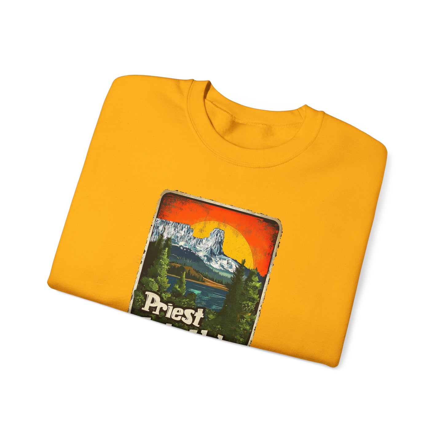 Iconic Chimney Rock Unisex Heavy Blend™ Crewneck Sweatshirt