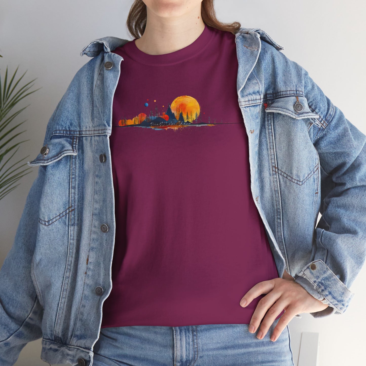 Priest Lake Natural Geometry 4 T-shirt