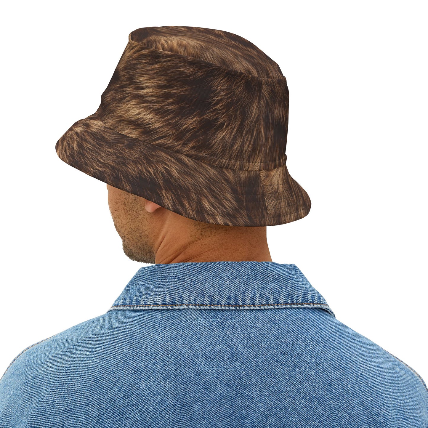 Priest Lake Grizzly Fur Bucket Hat
