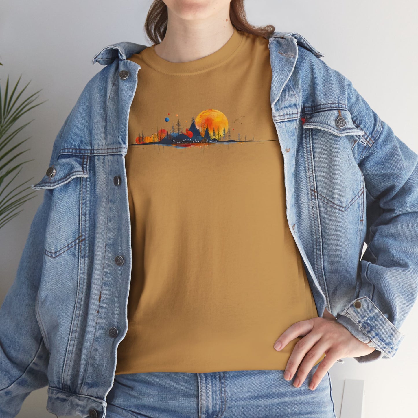 Priest Lake Natural Geometry 4 T-shirt