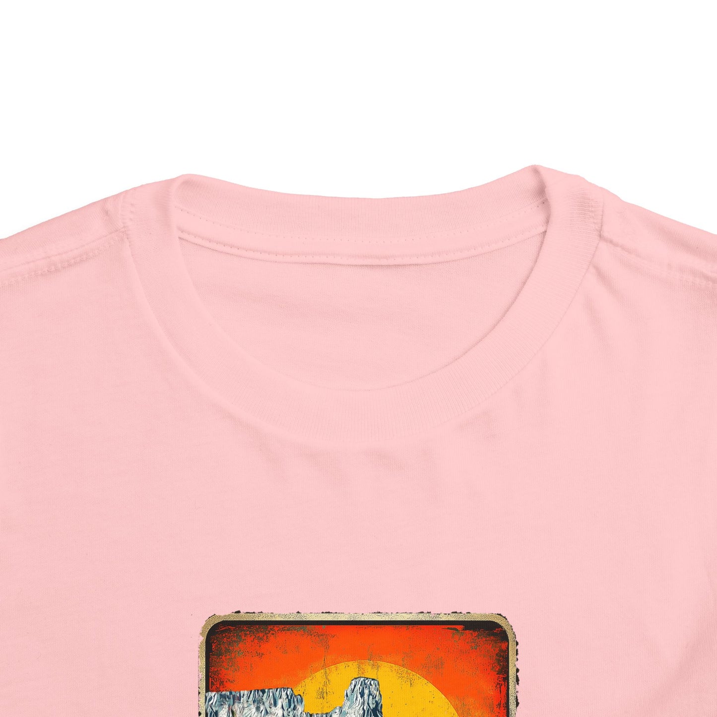 Priest Lake Iconic Chimney Rock Toddler Short Sleeve Tee