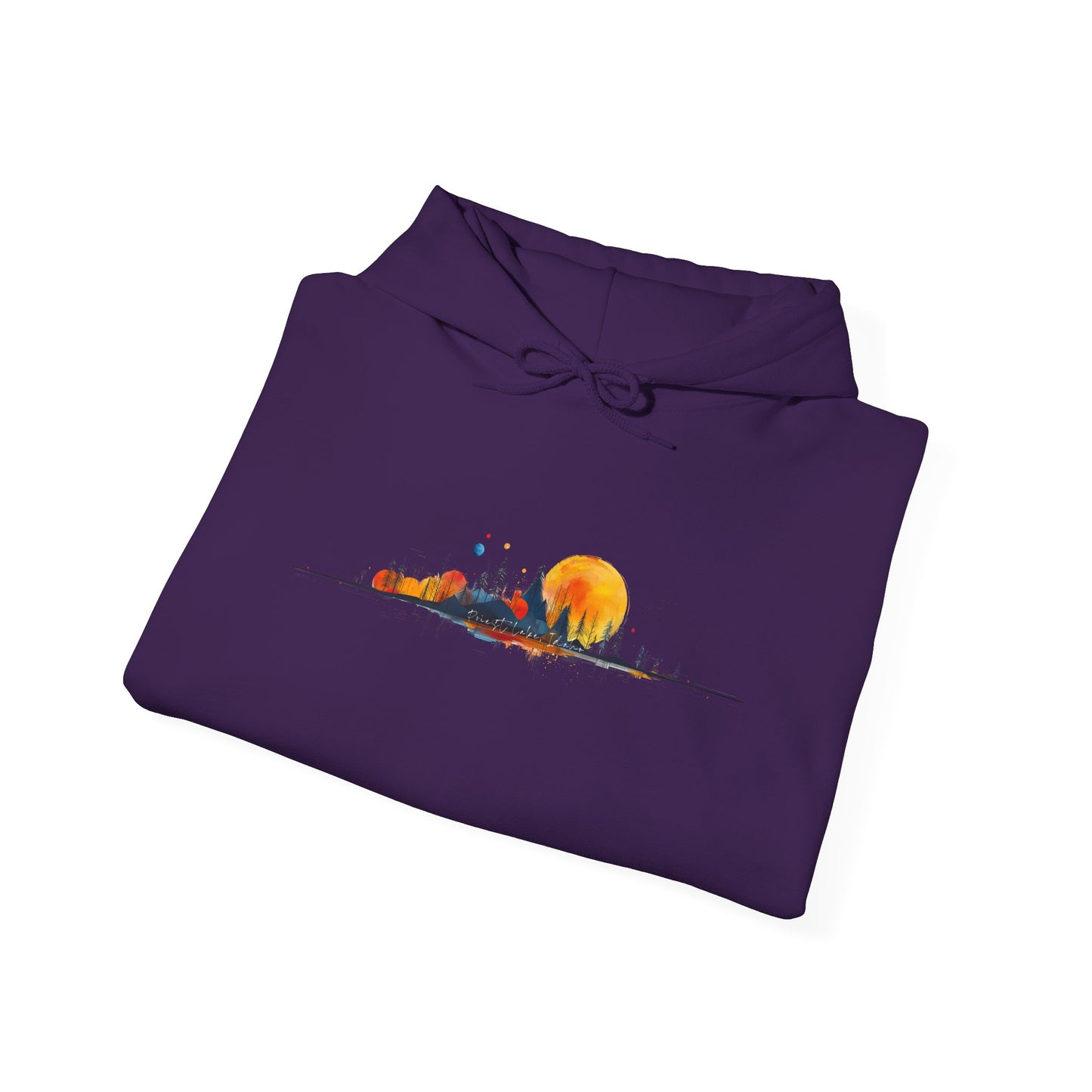 Priest Lake Geometry 4 Hoodie