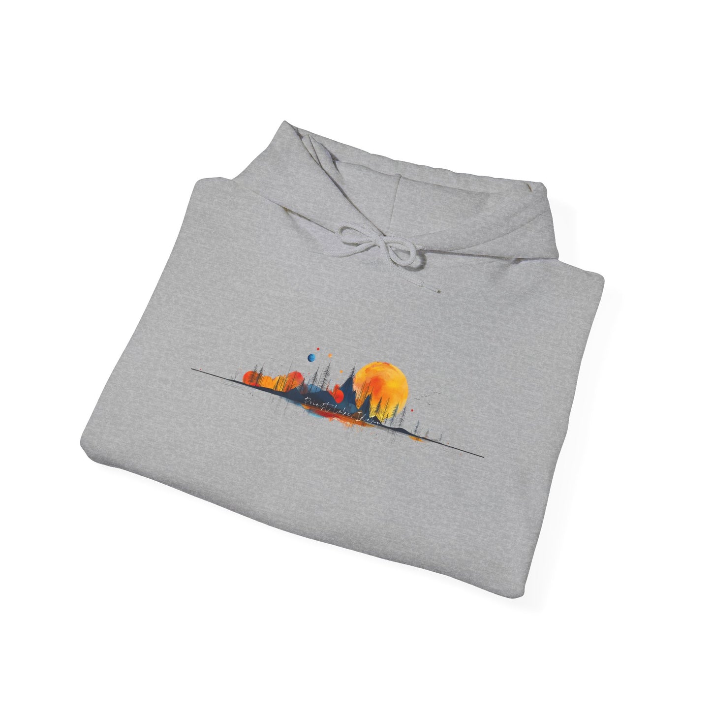 Priest Lake Geometry 4 Hoodie