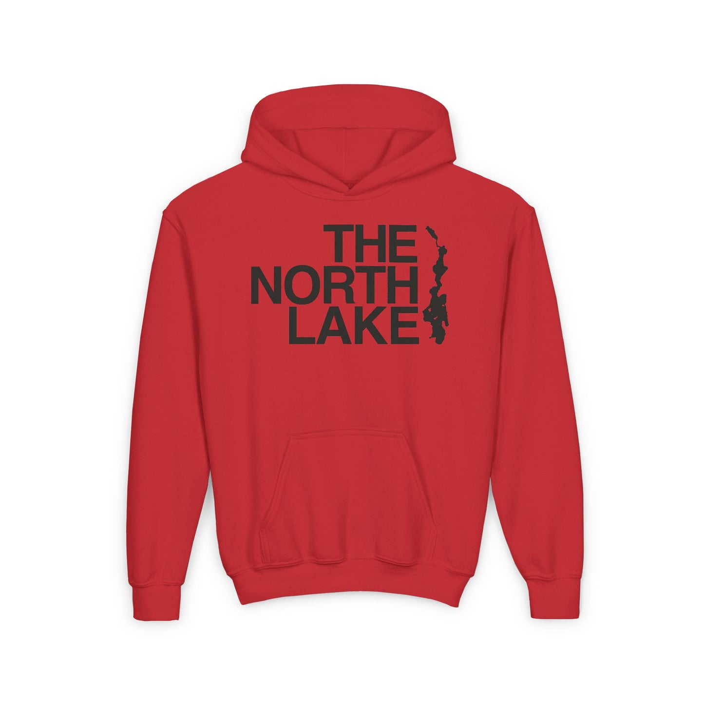 The North Lake Youth Heavy Blend Hooded Sweatshirt