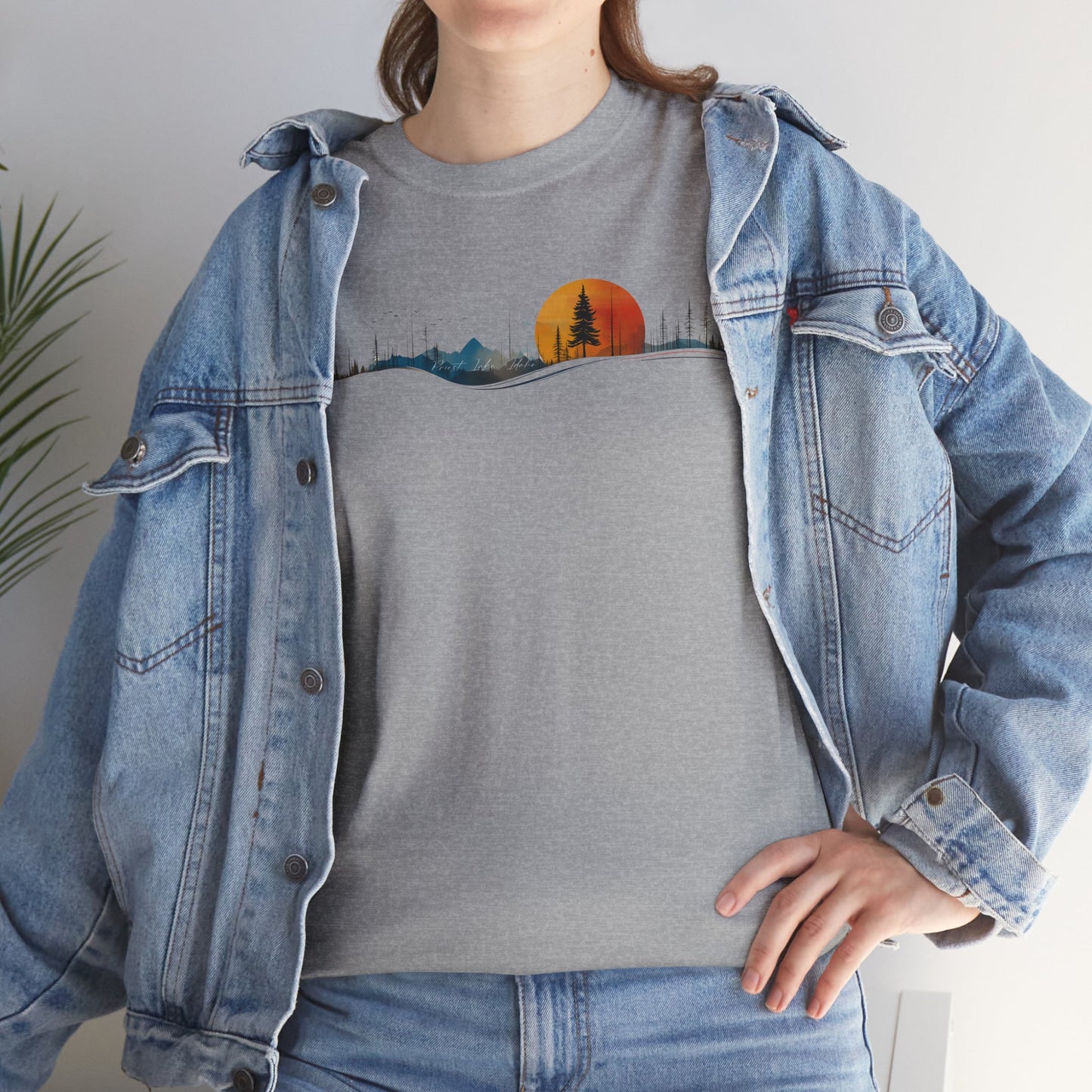 Priest Lake Natural Geometry 2 T-shirt