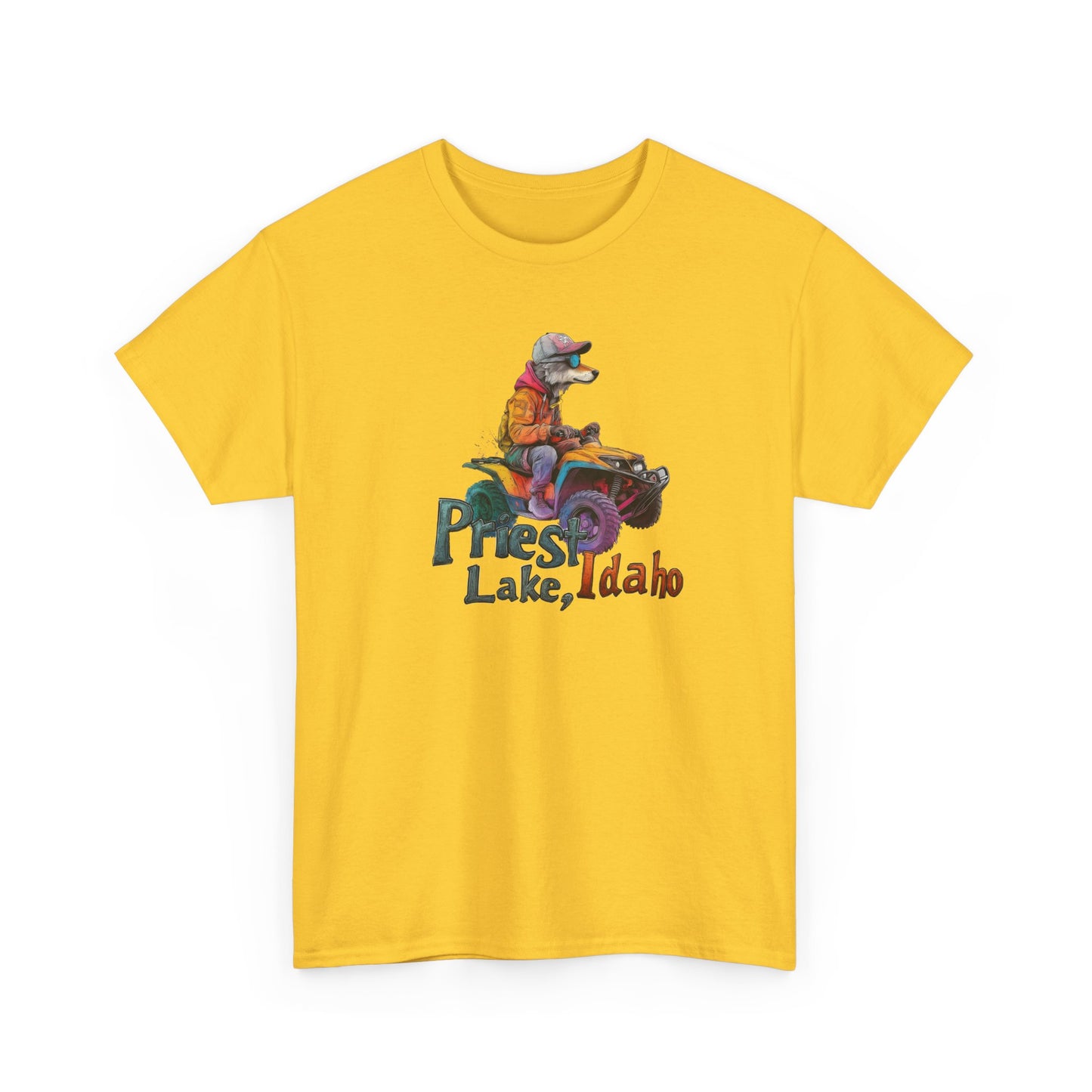 Priest Lake Wolf Quad 1 T-shirt