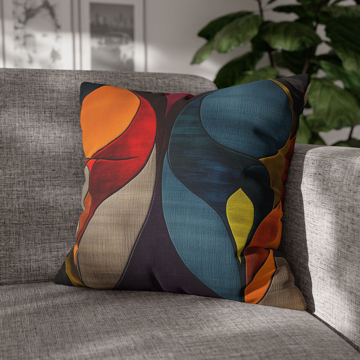 Cosmic Dance- Square Polyester Pillowcase