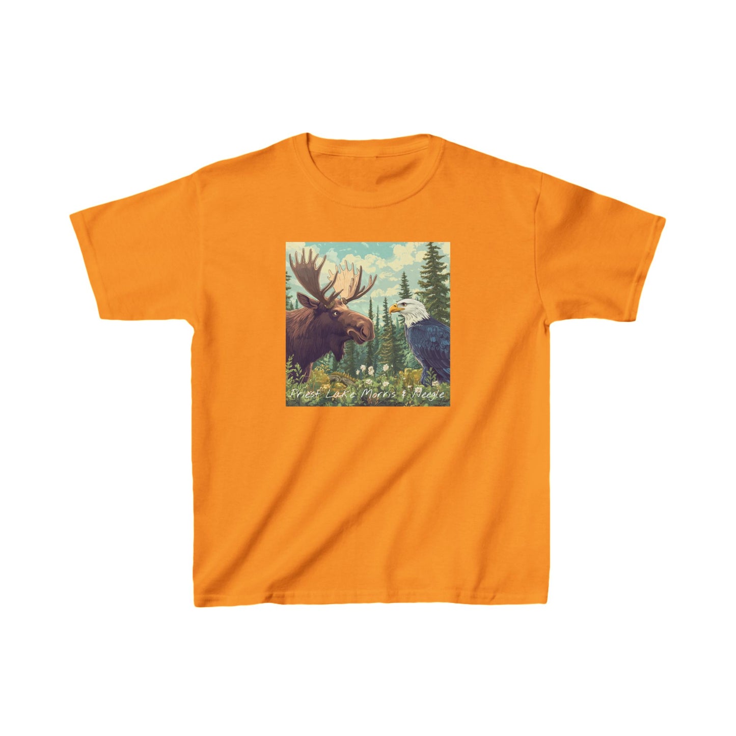 Priest Lake Morris & Neegle Kids T-shirt